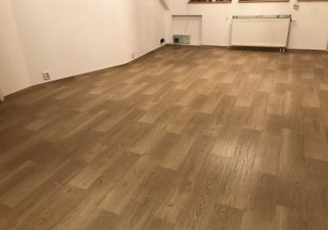 PVC krytiny a Marmoleum  