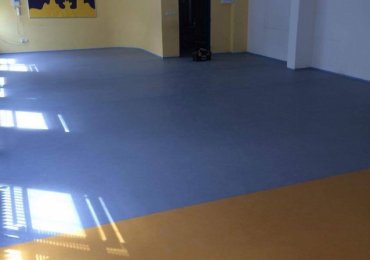 PVC krytiny a Marmoleum  