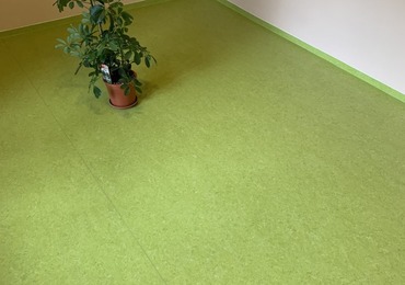 PVC krytiny a Marmoleum  